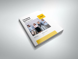 Free Corporate Brochure Template - Erick Ragas