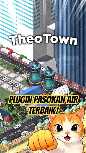 THE BEST WATER SUPPLY PLUGIN IN THEOTOWN! PERFECT FOR BEGINNERS #shorts