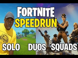 THE OFFICIAL FORTNITE SPEEDRUN