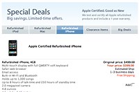 $100 off refurb iPhones? Sign us up