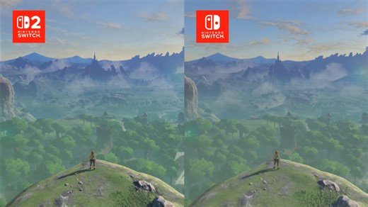 See Breath of the Wild - Nintendo Switch 2 Edition Side-By-Side with the Original - Zelda Dungeon