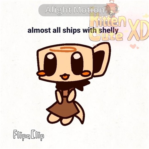 she's mine! (shelly with all ships) #shelly #moonshell #shellvision #fossilberry #fyp #ship