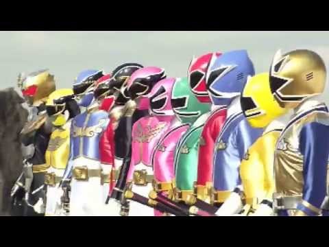 Power Rangers Megaforce: Samurai Team Up Opening