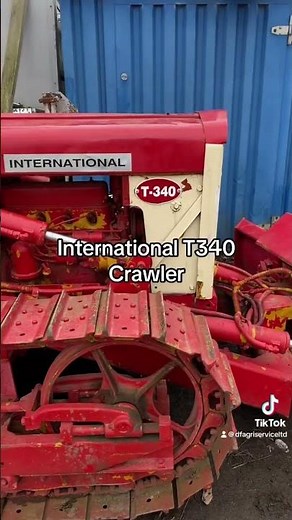 International T340 Crawler#tractor #vintagetractor #agricultural #engineer #farmingvideos #crawler
