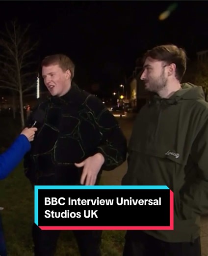 Universal Studios UK is approved! Here’s me and @Thrill Riders BBC News Interview about it all! 🇬🇧❤️ #universalstudios #new #themepark #unitedkingdom #wow