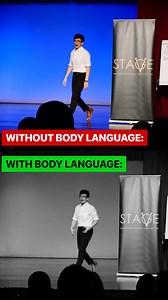 7M views · 84K reactions | With vs without body language, which one was better?! If you want to dive deeper into learning about the art of communication, I've recorded a free 3 part video series to help you - just type AMPLIFY below and I'll send you a link! | Vinh Giang | Facebook