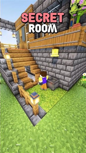 Minecraft Secret Room 🕹️🤫 #shorts #minecraft