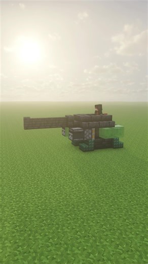 Working Tank in Minecraft Tutorial! #minecraft #fyp #minecrafter #minecrafttutorial #minecraftbuilds