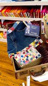 53K views · 435 reactions | Embellish and add flair easily with Treasured Threadz by Amy Barickman! These panels are such a cute way to add detail to existing clothes or bags, or create something entirely new – the possibilities are endless! Check out the Treasured Threadz display in Penney's quilt shop today! | Quilting Deals - Missouri Star Quilt Co | Facebook