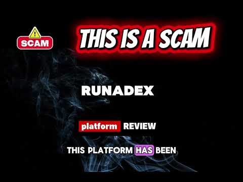 Runadex Scam Alert — Fake Crypto/Trading Platform Exposed