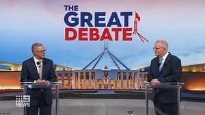 The gloves are well and truly off in the Federal Election campaign - with the PM and the opposition leader clashing during a fiery television debate. More than a million people tuned in for the showdown on Nine, which brought big admissions from the pair. #9News | Nightly at 6pm | 9 News Sydney