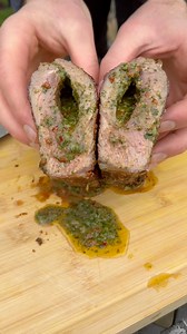 546K views · 16K reactions | Thought I’d use meat glue to seal some Garlic Butter inside this cheeky little Steak Kyiv (And put that inside a very Garlicky Foccacia Steak Sandwich 襤)#steak #kyiv #garlicbread #foccacia #sandwich #comfortfood #scran | Elburritomonster | Facebook