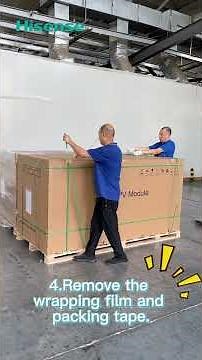 Hisense HVAC | Unpacking Hi-Power Series PV Modules
