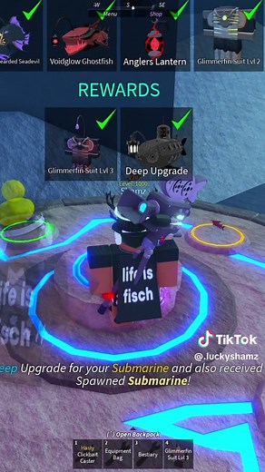 How to Get Glimmerfin Suit Level 3 in Roblox Fisch | Full Guide