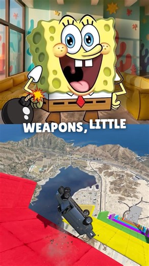 🧽 Little Spongy Saves SpongeBob! 😱❤️