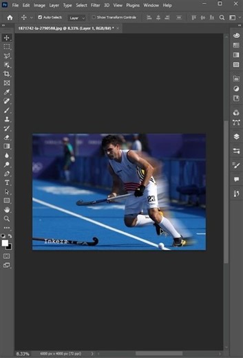 Motion Blur Effect On Photoshop #photoshop #inkezz