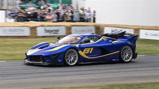 Ferrari FXX K at $5 million displays track capability
