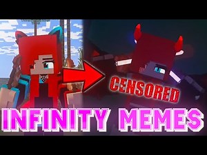 TOP 8 INFINITY MEMES | MINECRAFT ANIMATIONS [ TIKTOK TREND ]