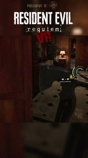 Resident Evil Requiem VR - LEON TEACHES ROOM CLEARING