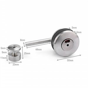 [Hot Item] Toilet Cubicle Lock Toilet Lock Hardware Stainless Steel Partition Lock