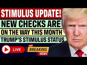 Trump Stimulus Check Status | States Are Sending Checks This Month | Fourth Stimulus 2025