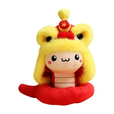 Siruishop Chinese New Year Snake Toy Cabinet Snake Doll Toy Snake Stuffed Animal 30cm red - Walmart.ca