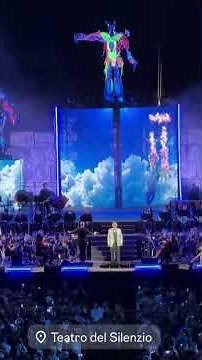 Andrea Bocelli returned to his Teatro del Silenzio #andreabocelli