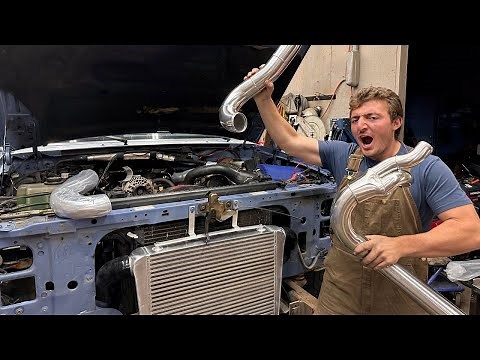 Installing an Intercooler on my 7.3 Powersroke Diesel OBS Ford F-350: upgrading Part 2