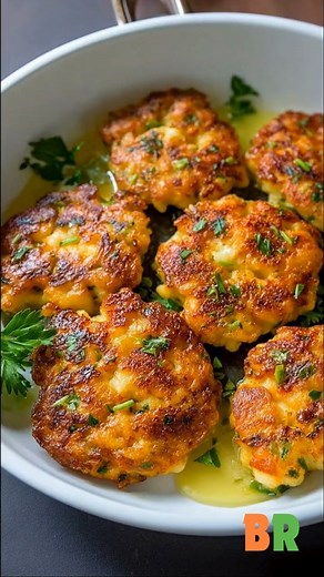 Shrimp Cakes with Lemon Aioli These shrimp cakes deliver a crisp, golden exterior with a moist, tender center enriched by melted mozzarella and fresh herbs. Gently pan-seared and finished with a bright lemon aioli, the preparation emphasizes balance, restraint, and clean seafood flavor. 🛒Ingredients : For the Shrimp Cakes: 1 pound large raw shrimp, peeled and deveined 4 ounces mozzarella cheese, shredded (about 1 1/2 cups) 1 large egg 1/4 cup mayonnaise 2 tablespoons finely chopped parsley, plu