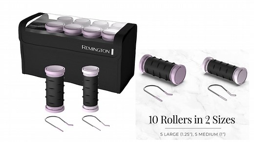 Watch Unboxing  Remington H1018 Compact Ceramic Worldwide Voltage Hair Setter & Rollers on Amazon Live