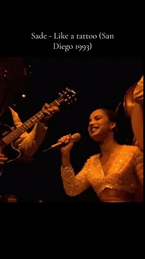 Sade - Like a Tattoo Live Performance 1993