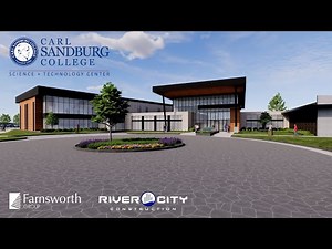 Carl Sandburg New Science and Technology Center Flythrough