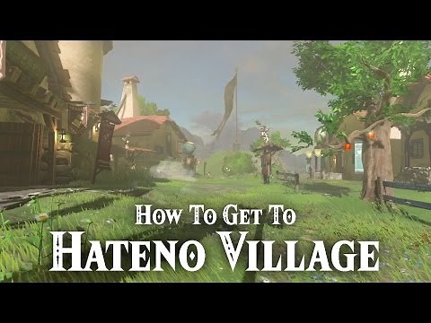 How To Get To Hateno Village - The Legend of Zelda: Breath of the Wild