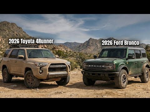 2026 Toyota 4Runner vs 2026 Ford Bronco | Off-Road SUV Comparison