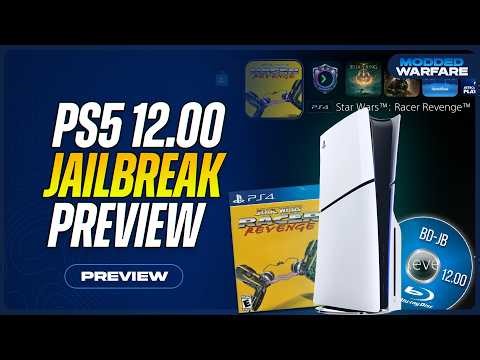 PS5 12.00 Jailbreak Preview & Blu-Ray Unpatcher Release