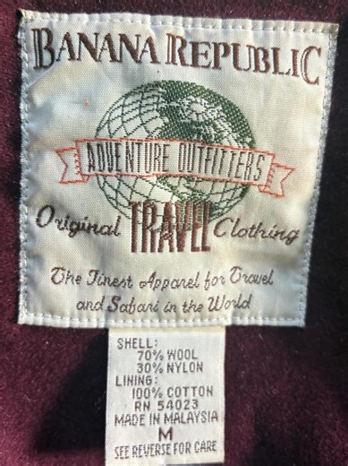 1980s Banana Republic Coat - Etsy