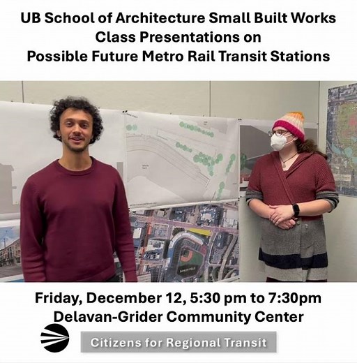 Possible new Buffalo Metro Rail Stations