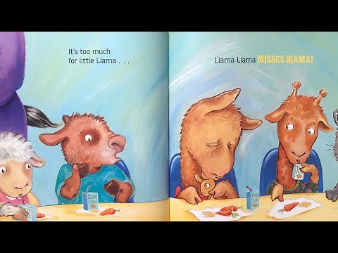 📚 Llama Llama Misses Mama - read aloud story for kids
