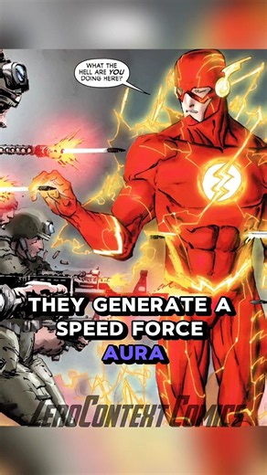 How The Flash Breaks Physics (Speed Force Aura) ⚡ #shorts
