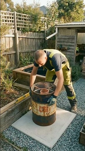 DIY Wood-Fired Hot Tub: Converting a Rainwater Tank into a Backyard Oasis