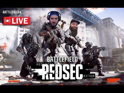LIVE - BATTLEFIELD 6 REDSEC BATTLE ROYALE - BR GAMEPLAY w/ SMANG and TURTLE - BO7 LATER?