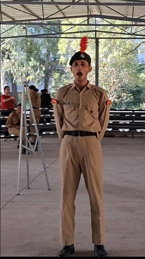 NCC Cadet Parade Command 🔥 Discipline & Confidence at its Best | NCC India 🇮🇳