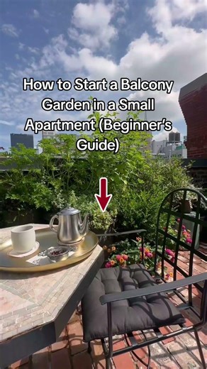 How to Start a Balcony Garden in a Small Apartment