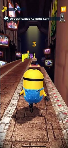 Minion rush falling down