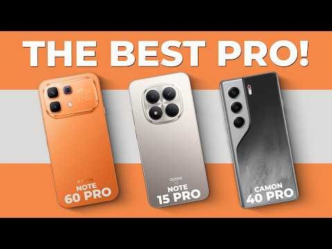 INFINIX NOTE 60 PRO VS REDMI NOTE 15 PRO VS TECNO CAMON 40 PRO