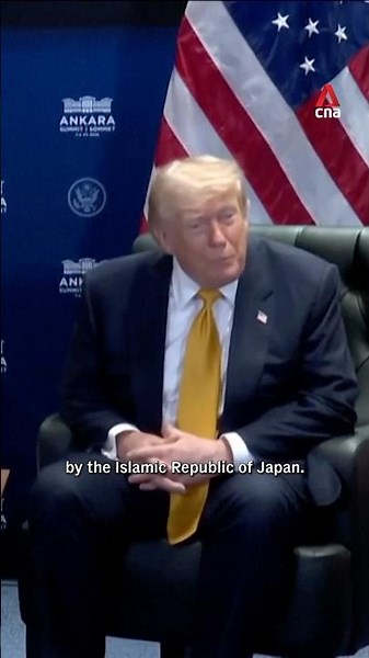 Trump accidentally calls Iran 'Islamic Republic of Japan'