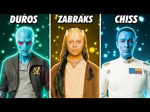 Every SECRET Alien Species in Star Wars Explained
