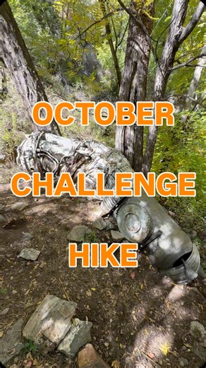 October’s challenge hike is the Butterfly Trail to the F-86D plane crash site. This challenge hike was inspired by Tom, who called for rescue after getting lost on his way to the wreckage about a month ago. Tom joined us for the challenge hike and we had a blast hiking with him! Thanks to Tom, we were even able to return part of the wreckage that someone had tried to remove. Thank you, Tom, for sharing your story with us. You can check out Tom’s YouTube channel, @max_afterburner for more informa