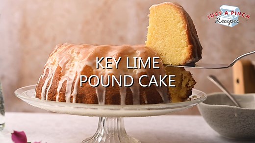 Key lime pound cake
