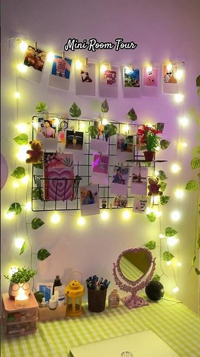 Mini Room Tour of my room 🏡 | Pinterest inspired 🪞🌸 #ytshorts #roommakeover #roomtour